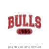 Chicago Bulls Basketball SVG