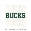 Basketball Milwaukee Bucks SVG