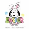 Snoopy Easter Bunny SVG