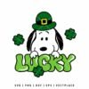 Snoopy Lucky SVG
