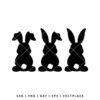 Easter Bunnies SVG
