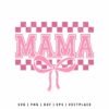 Coquette Bow Mama Mother's Day SVG