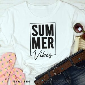 Alternative view of Summer Vibes SVG