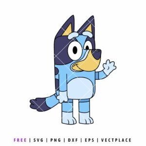 FREE Bluey SVG