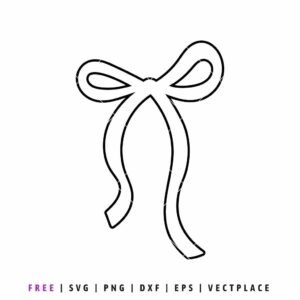 FREE Coquette Bow SVG
