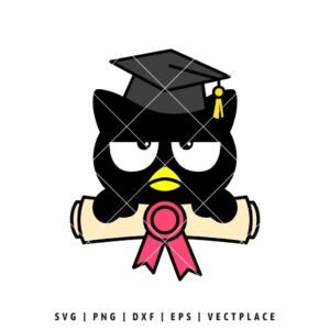 Badtz Maru Graduation SVG | Senior SVG | School SVG