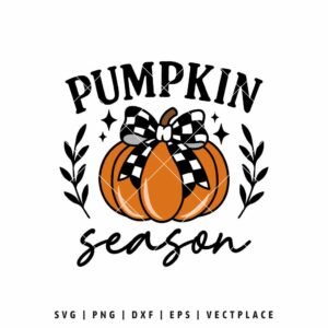Pumpkin Season SVG | Coquette SVG | Fall SVG