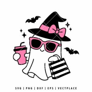 Boo Jee Ghost Halloween SVG