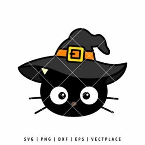 Chococat Witch Halloween SVG