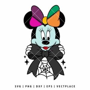 Minnie Sally Coquette Halloween SVG