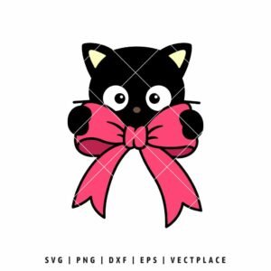 Chococat Coquette Bow SVG